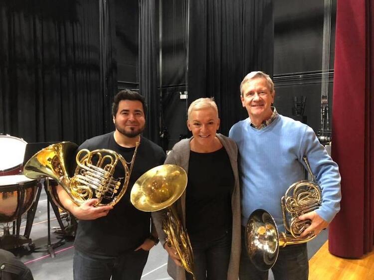 Unlv Alum Reunites With Former Teachers For Boston Brass Christmas 